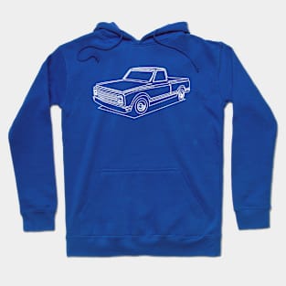 Chevy C 10 Pickup Cool Classic Truck Hoodie